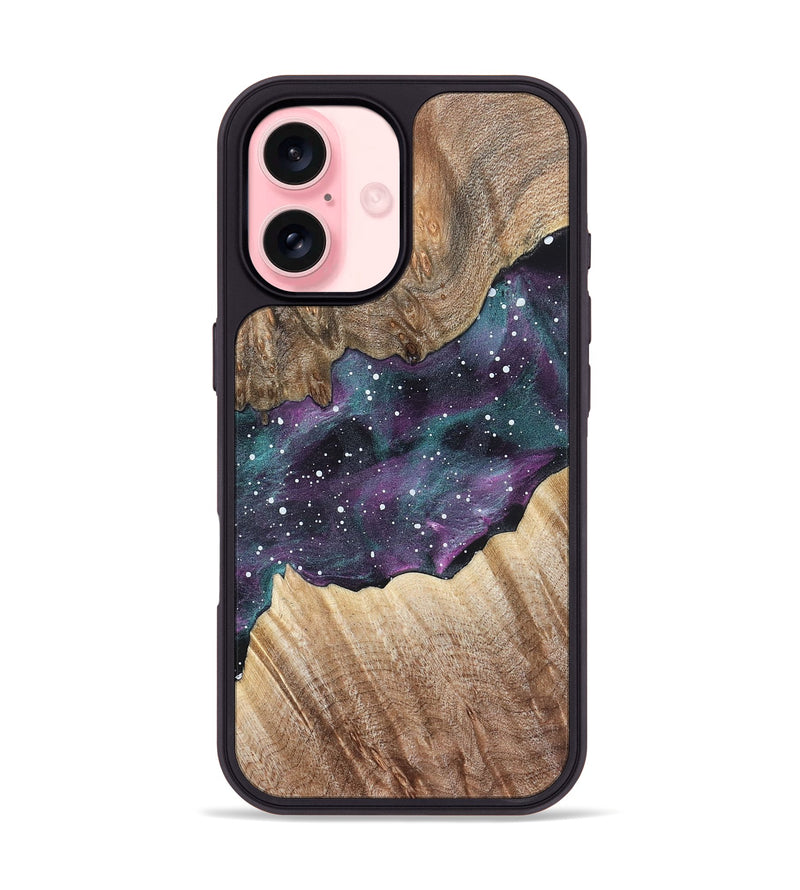 iPhone 16 Wood Phone Case - Phil (Cosmos, 823081)
