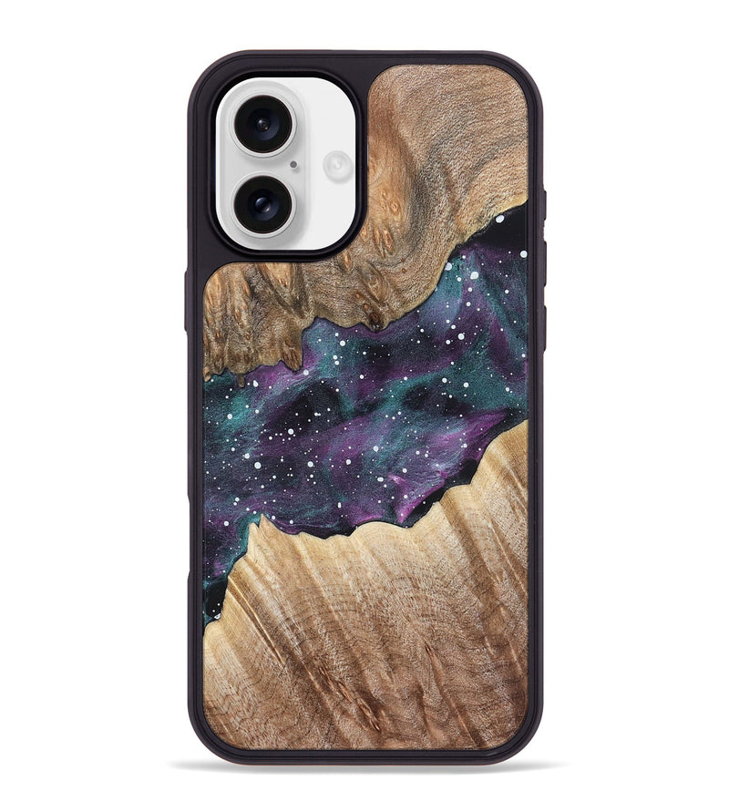 iPhone 16 Plus Wood Phone Case - Phil (Cosmos, 823081)