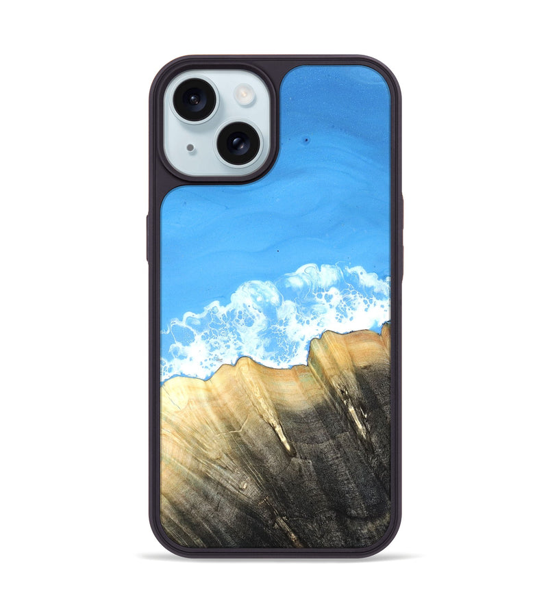 iPhone 15 Wood Phone Case - Hulda (Coastal, 823085)
