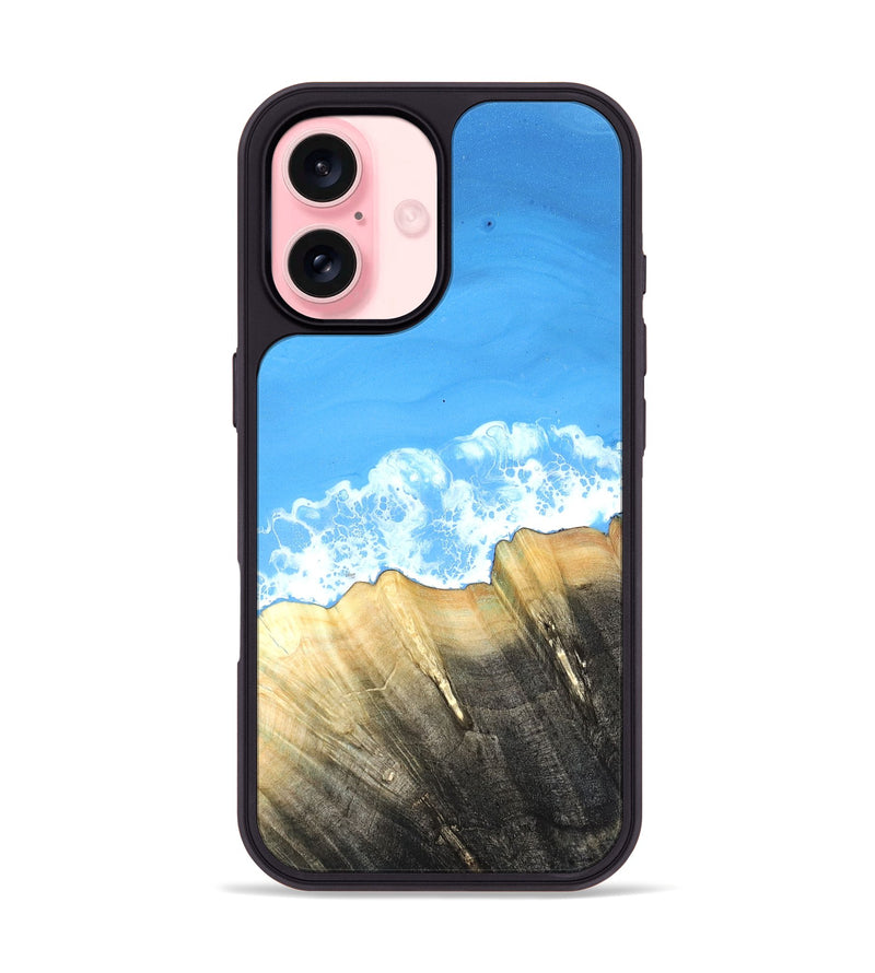 iPhone 16 Wood Phone Case - Hulda (Coastal, 823085)