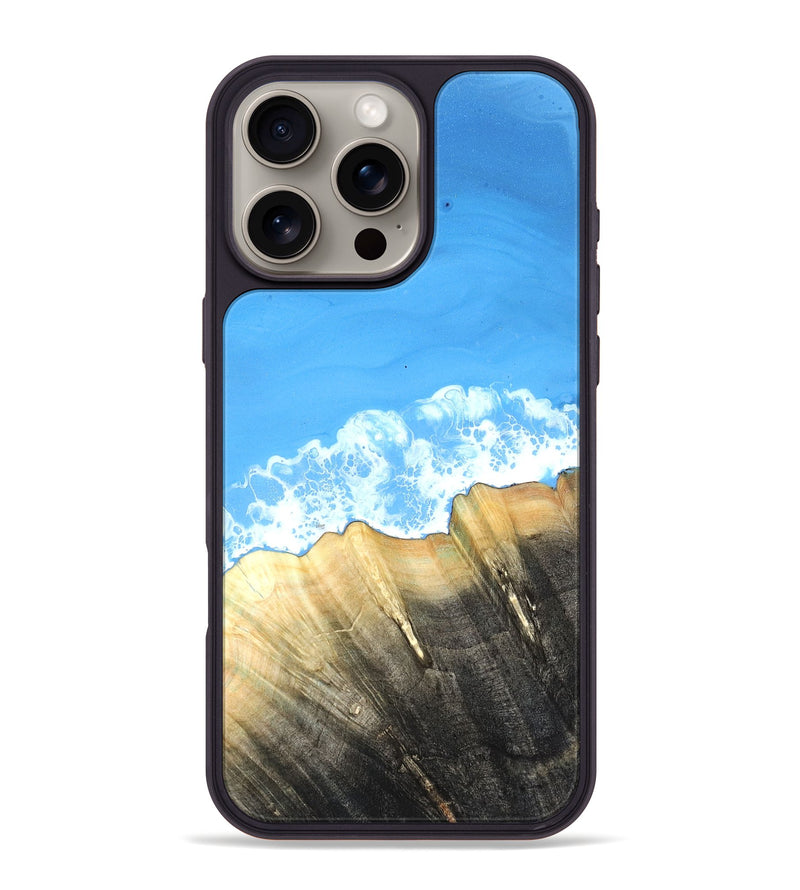 iPhone 16 Pro Max Wood Phone Case - Hulda (Coastal, 823085)