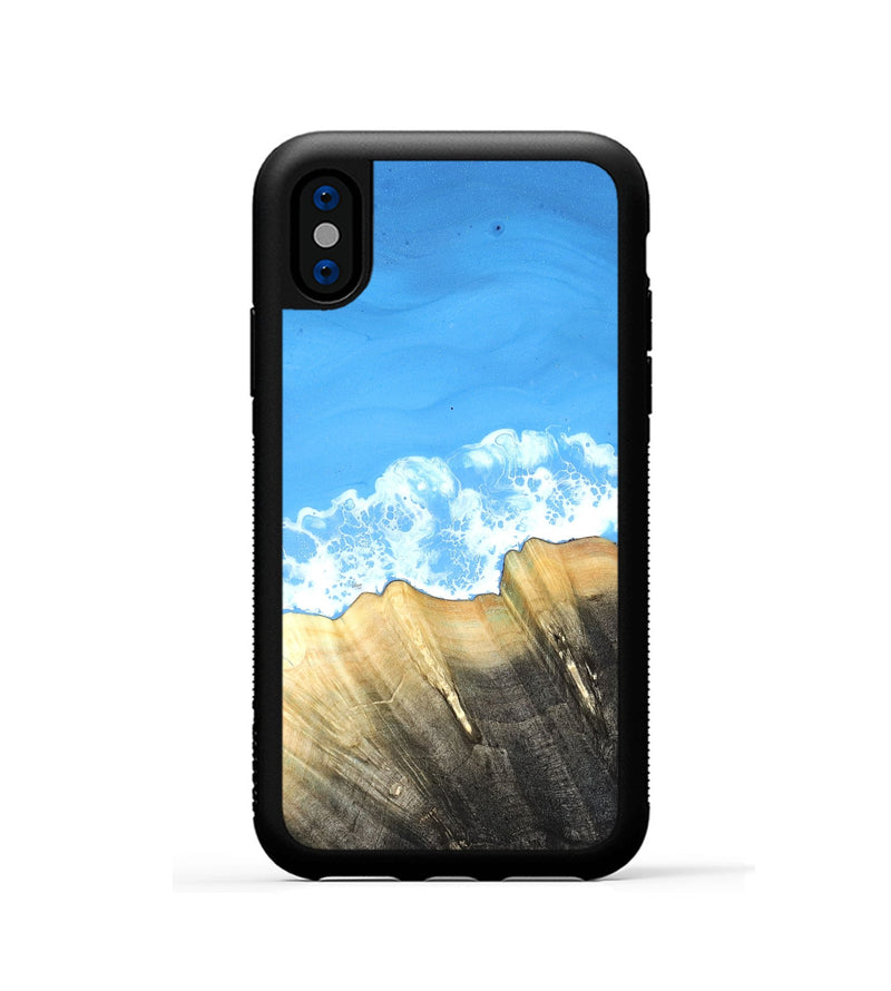 iPhone Xs Wood Phone Case - Hulda (Coastal, 823085)