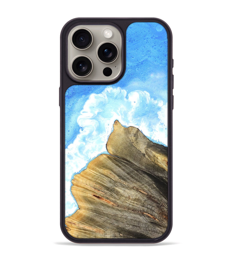 iPhone 15 Pro Max Wood Phone Case - Cecelia (Coastal, 823086)