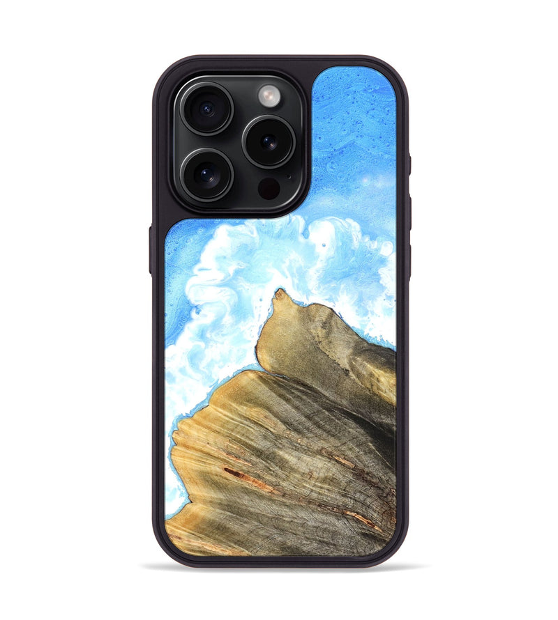 iPhone 15 Pro Wood Phone Case - Cecelia (Coastal, 823086)