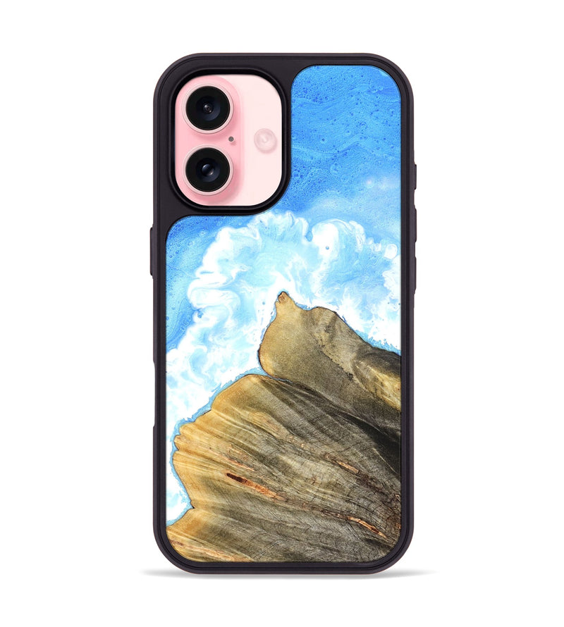iPhone 16 Wood Phone Case - Cecelia (Coastal, 823086)