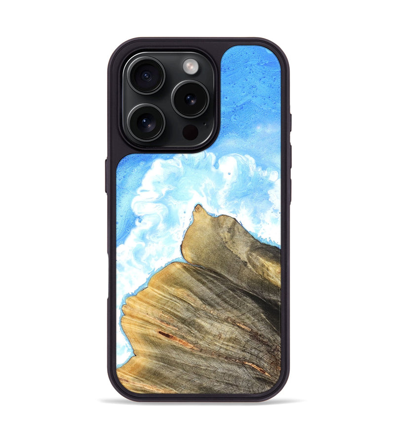 iPhone 16 Pro Wood Phone Case - Cecelia (Coastal, 823086)