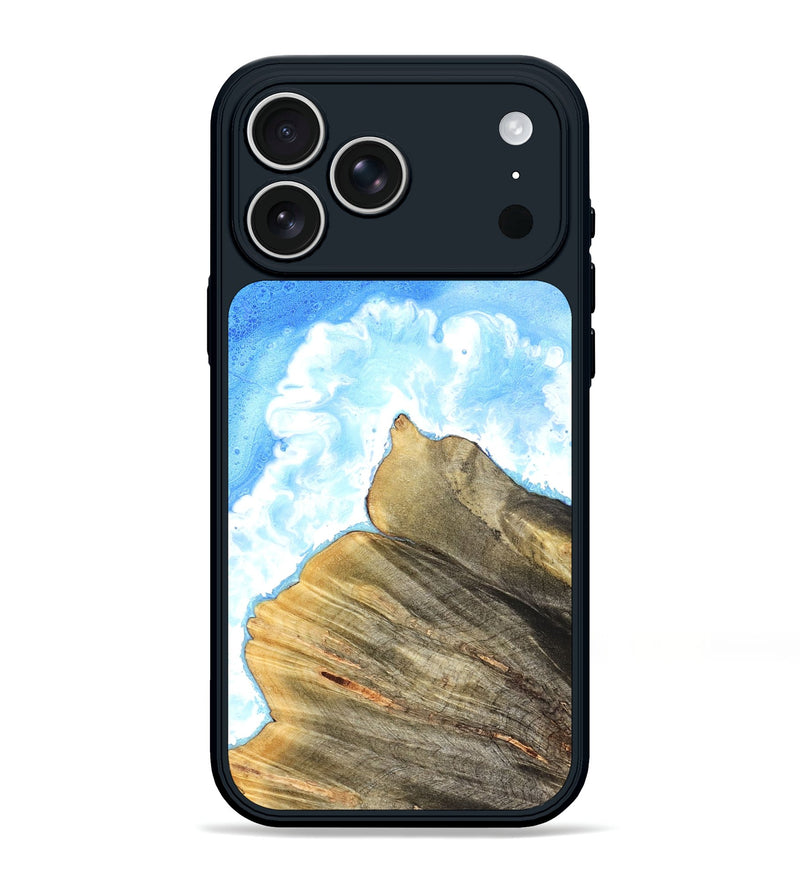 iPhone 17 Pro Max Wood Phone Case - Cecelia (Coastal, 823086)