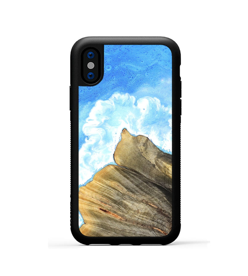 iPhone Xs Wood Phone Case - Cecelia (Coastal, 823086)