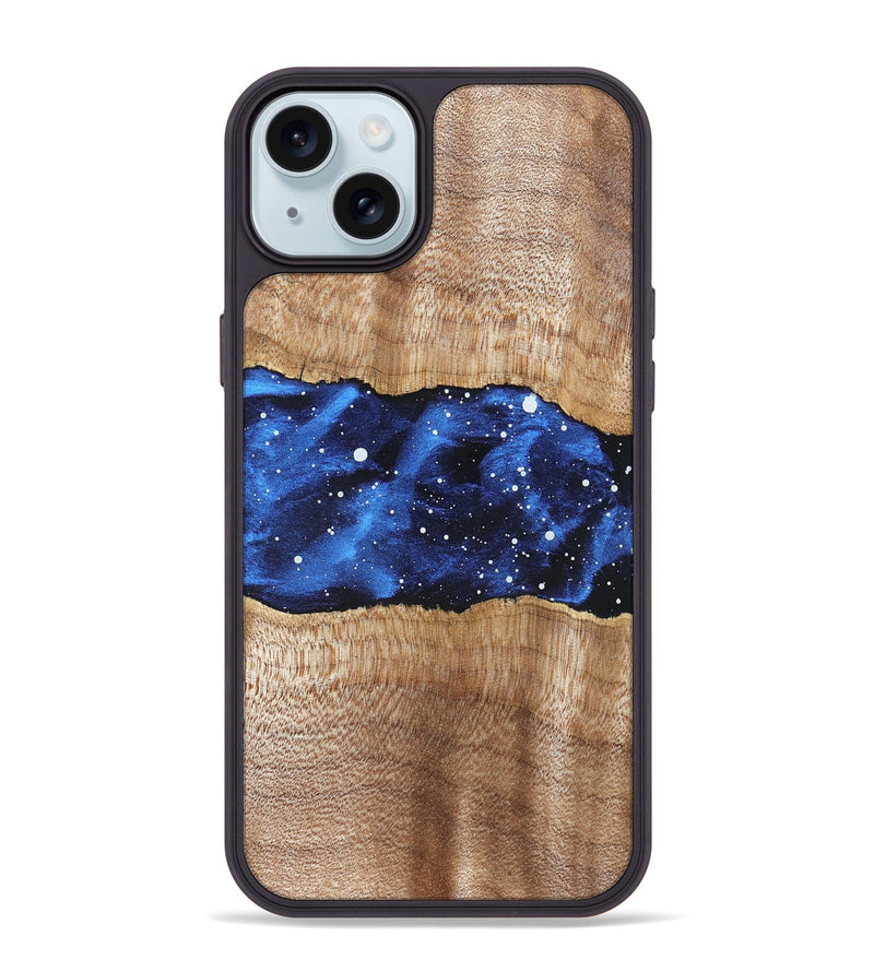 iPhone 15 Plus Wood Phone Case - Lisbeth (Cosmos, 823093)
