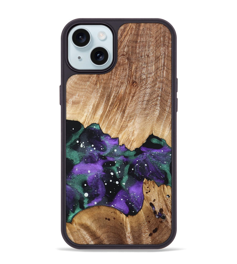 iPhone 15 Plus Wood Phone Case - Jonnie (Cosmos, 823094)