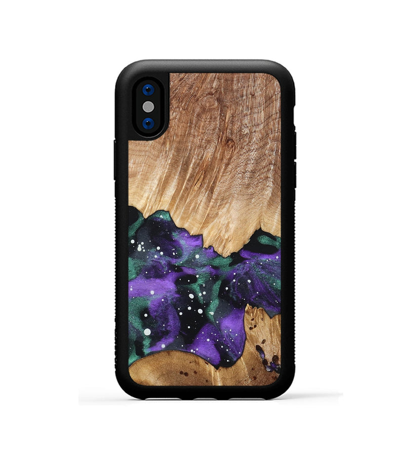 iPhone Xs Wood Phone Case - Jonnie (Cosmos, 823094)