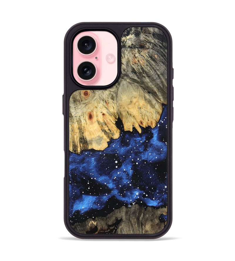 iPhone 16 Wood Phone Case - Darrell (Cosmos, 823095)