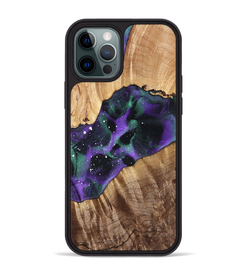 iPhone 12 Pro Max Wood Phone Case - Matie (Cosmos, 823102)