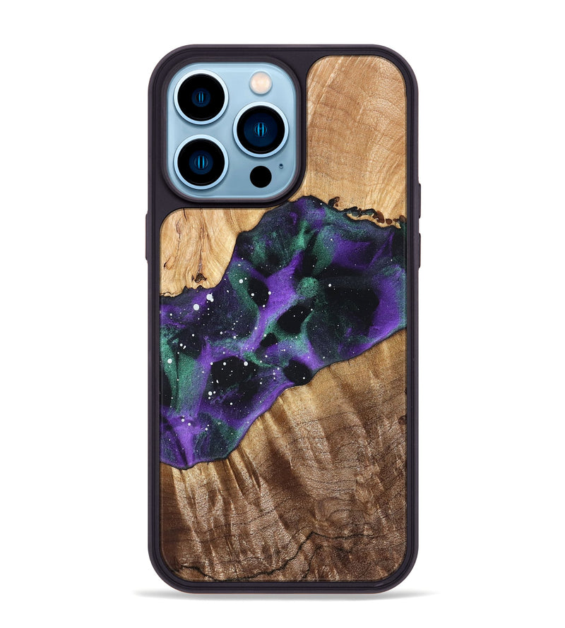 iPhone 14 Pro Max Wood Phone Case - Matie (Cosmos, 823102)