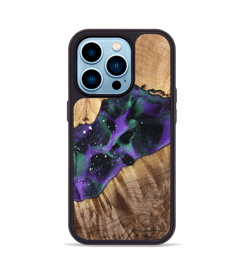 iPhone 14 Pro Wood Phone Case - Matie (Cosmos, 823102)
