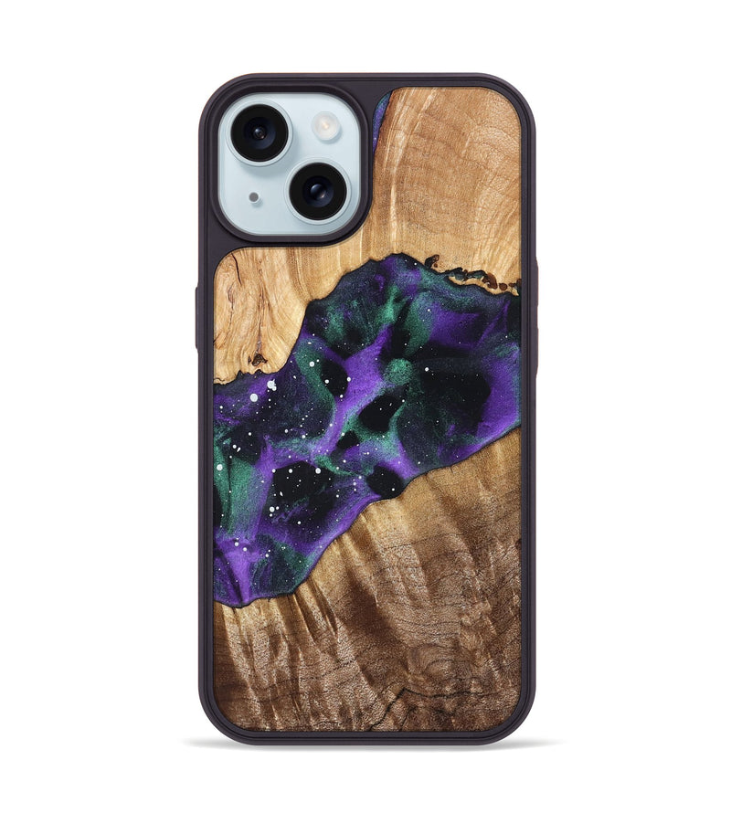 iPhone 15 Wood Phone Case - Matie (Cosmos, 823102)
