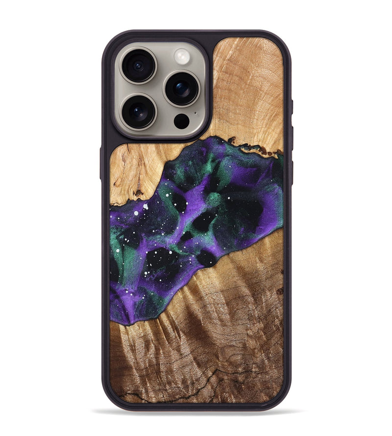 iPhone 15 Pro Max Wood Phone Case - Matie (Cosmos, 823102)
