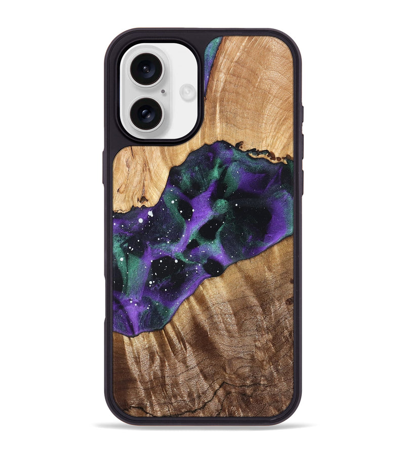 iPhone 16 Plus Wood Phone Case - Matie (Cosmos, 823102)
