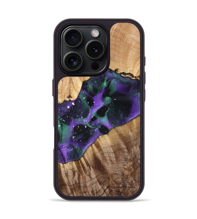 iPhone 16 Pro Wood Phone Case - Matie (Cosmos, 823102)