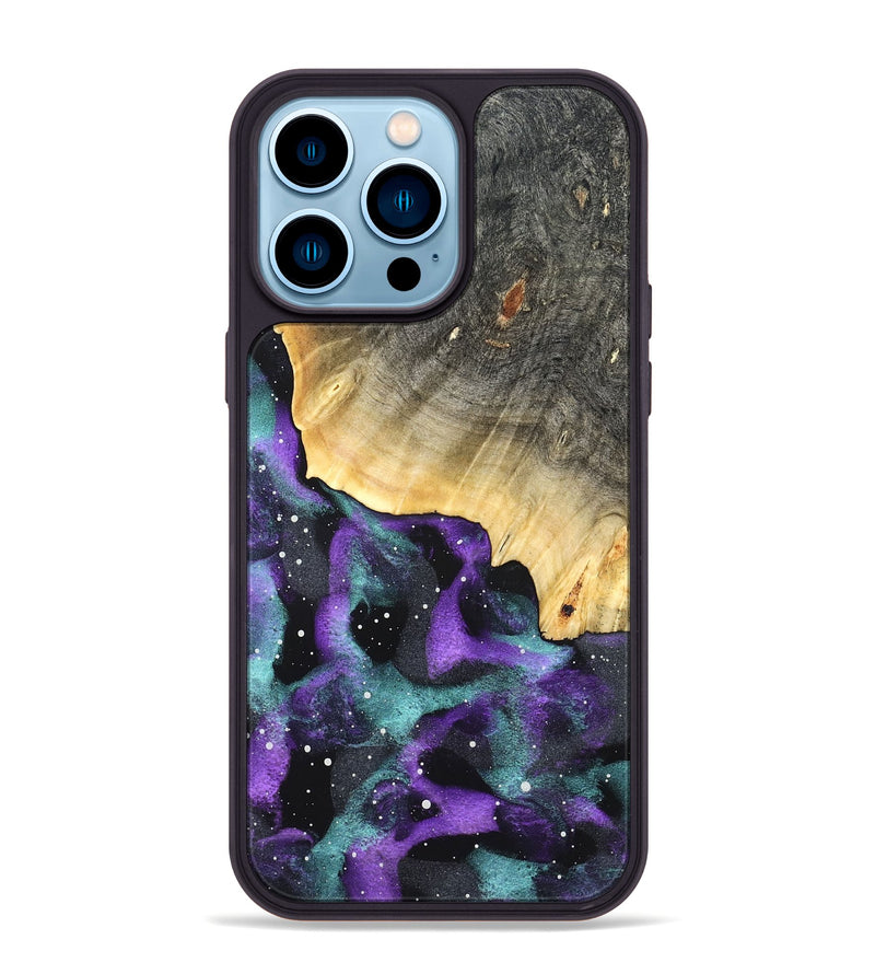 iPhone 14 Pro Max Wood Phone Case - Tiana (Cosmos, 823103)