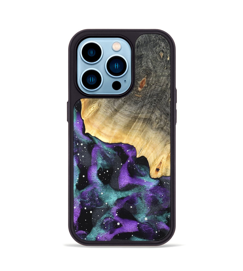 iPhone 14 Pro Wood Phone Case - Tiana (Cosmos, 823103)
