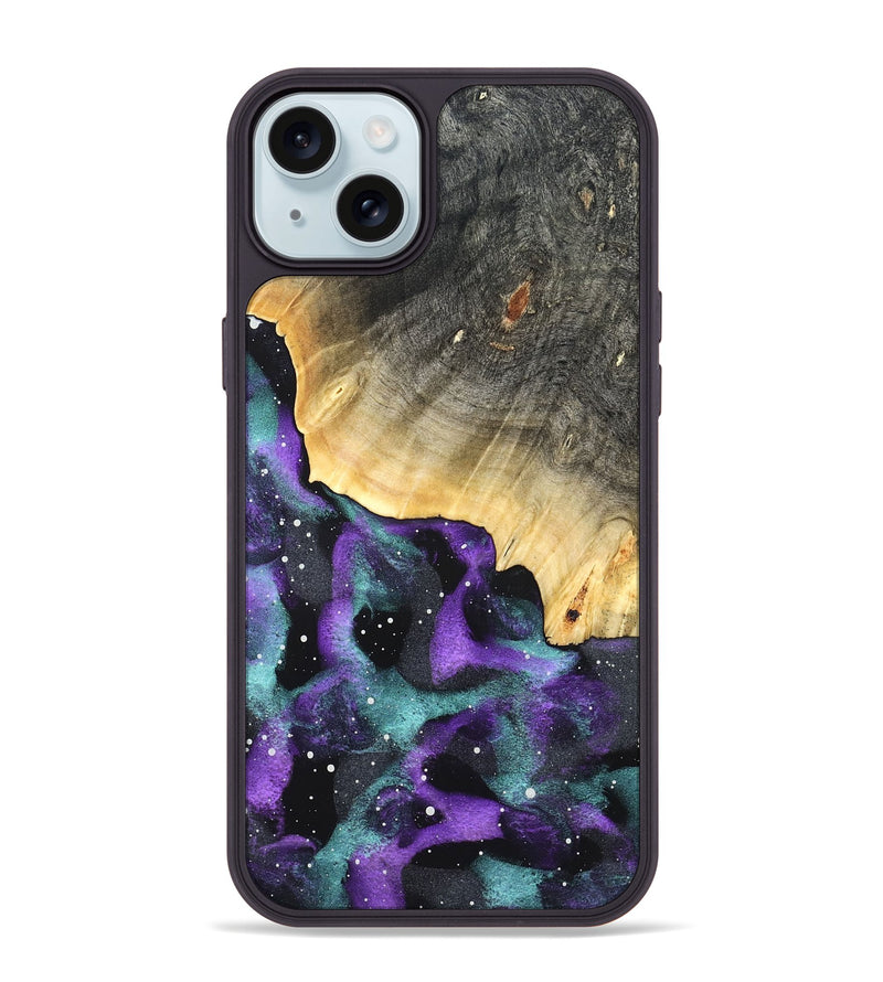 iPhone 15 Plus Wood Phone Case - Tiana (Cosmos, 823103)