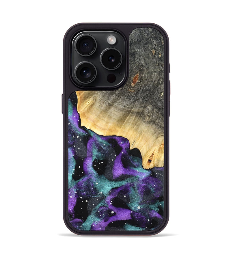 iPhone 15 Pro Wood Phone Case - Tiana (Cosmos, 823103)