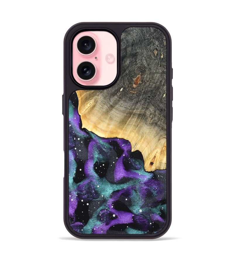 iPhone 16 Wood Phone Case - Tiana (Cosmos, 823103)