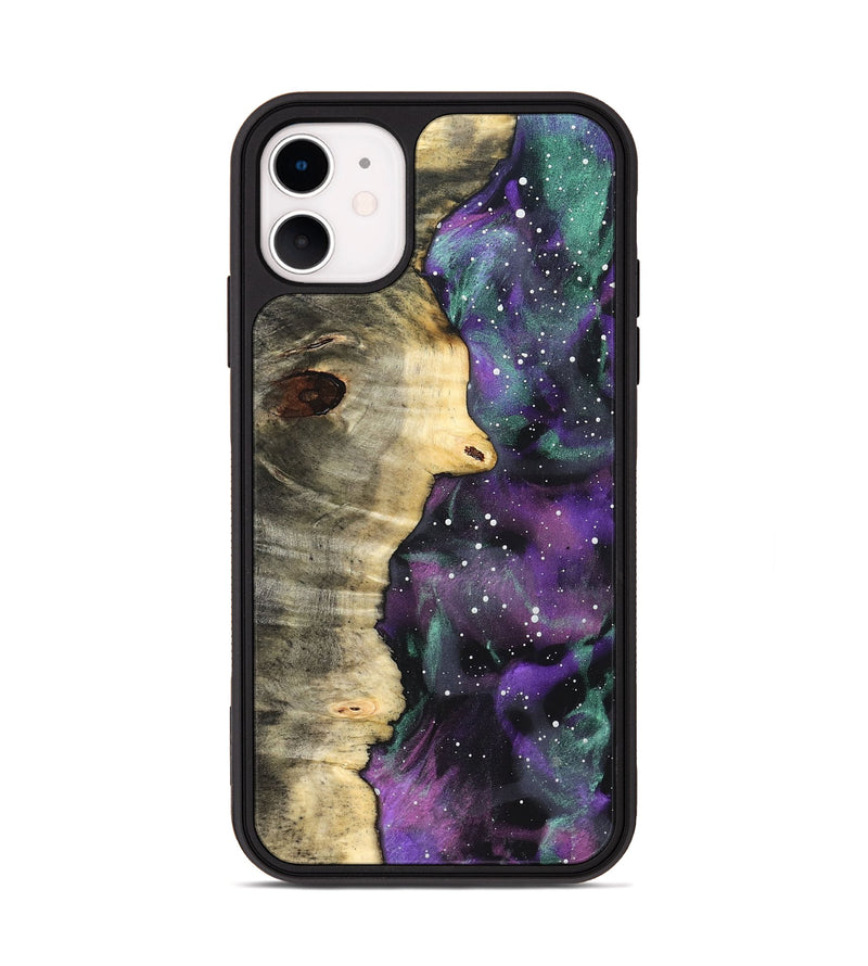 iPhone 11 Wood Phone Case - Felisha (Cosmos, 823104)