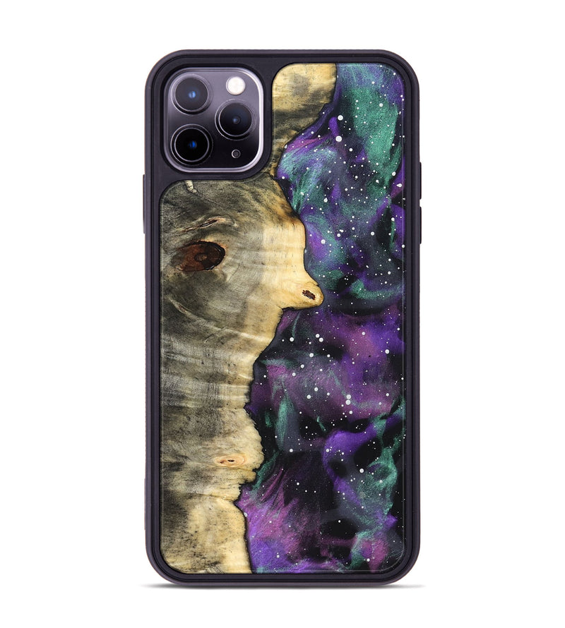 iPhone 11 Pro Max Wood Phone Case - Felisha (Cosmos, 823104)