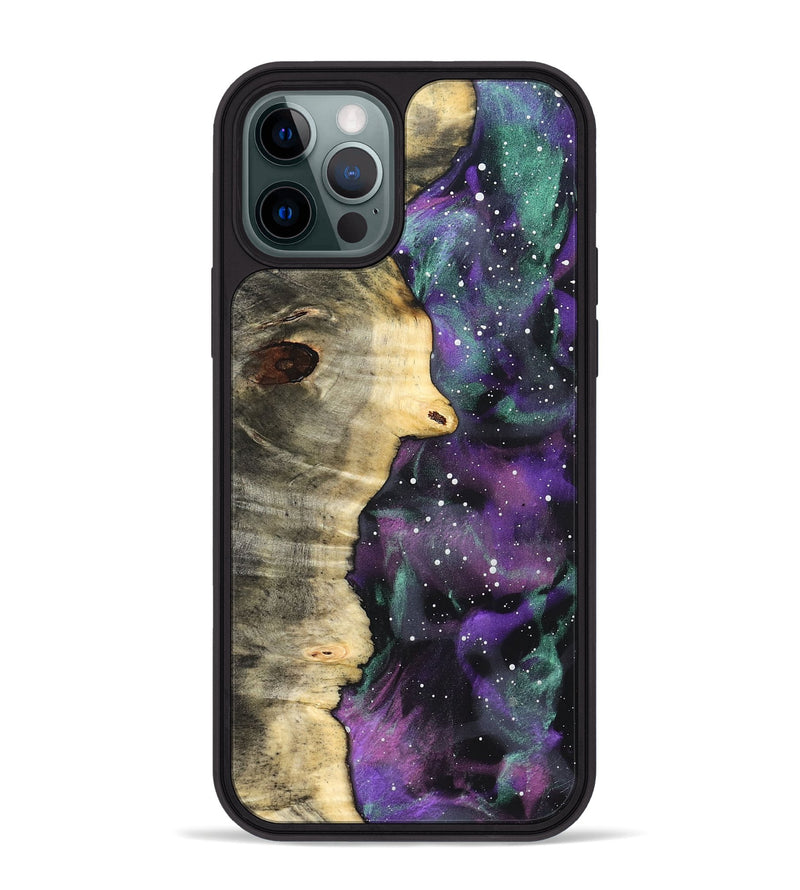iPhone 12 Pro Max Wood Phone Case - Felisha (Cosmos, 823104)