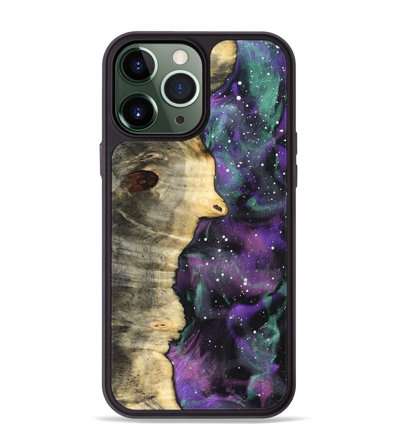 iPhone 13 Pro Max Wood Phone Case - Felisha (Cosmos, 823104)