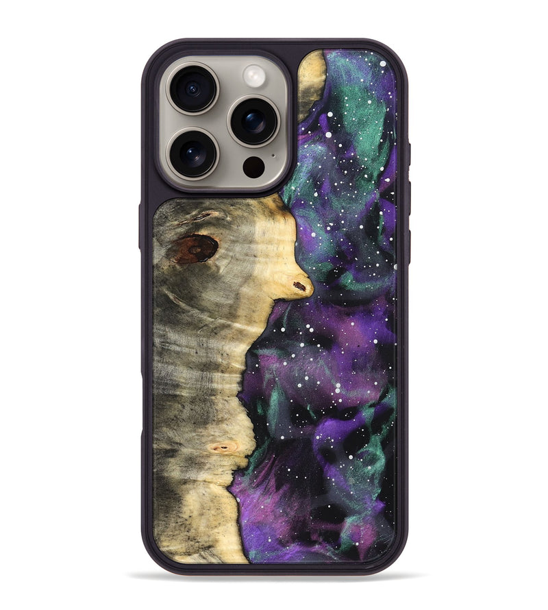 iPhone 16 Pro Max Wood Phone Case - Felisha (Cosmos, 823104)
