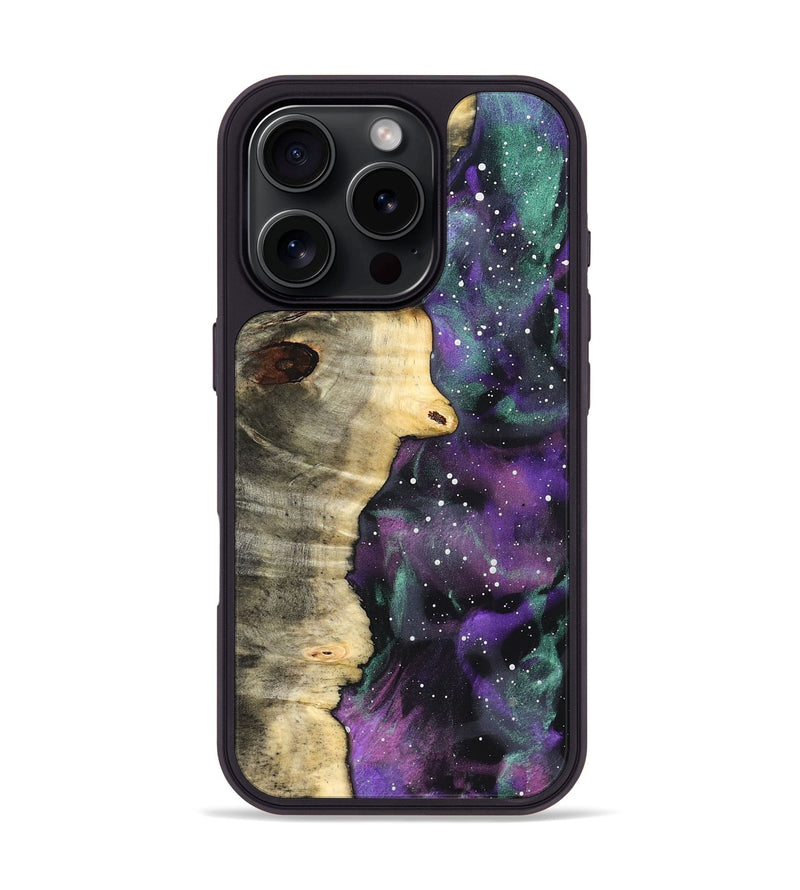 iPhone 16 Pro Wood Phone Case - Felisha (Cosmos, 823104)