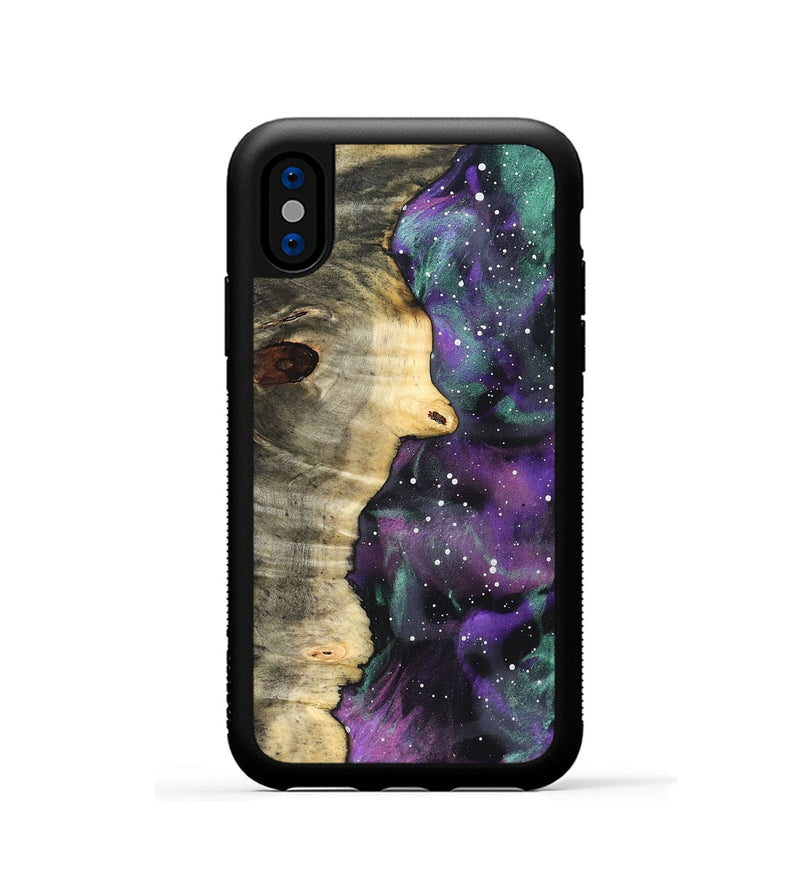 iPhone Xs Wood Phone Case - Felisha (Cosmos, 823104)