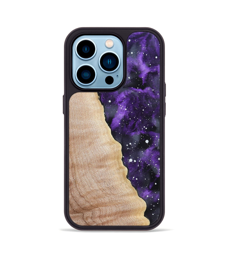 iPhone 14 Pro Wood Phone Case - Gus (Cosmos, 823106)