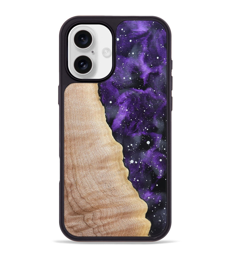 iPhone 16 Plus Wood Phone Case - Gus (Cosmos, 823106)