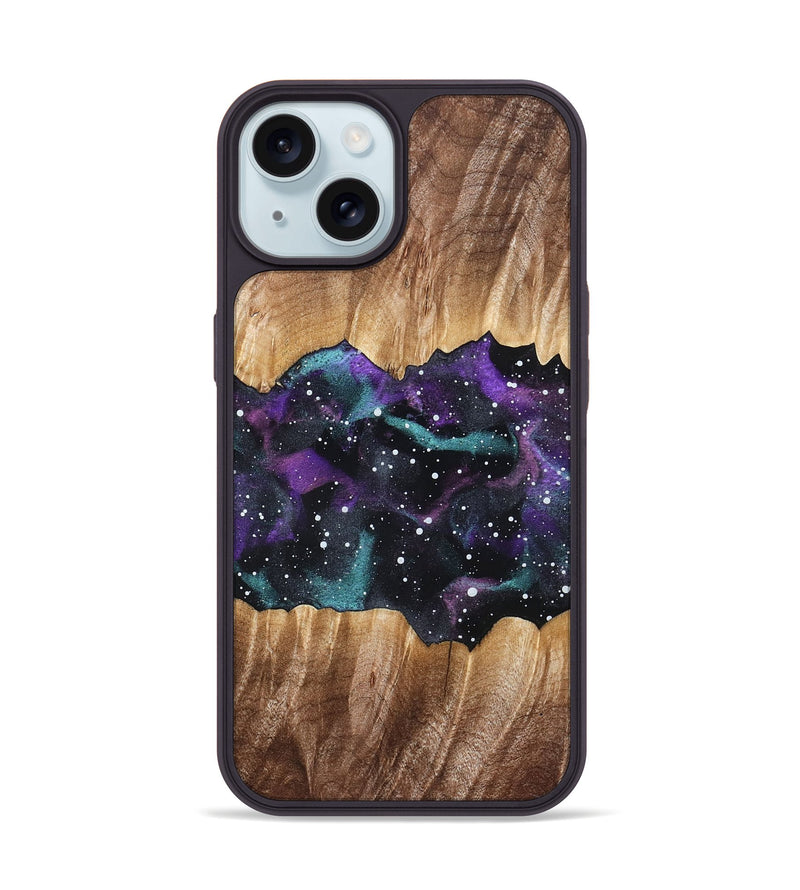 iPhone 15 Wood Phone Case - Rio (Cosmos, 823107)