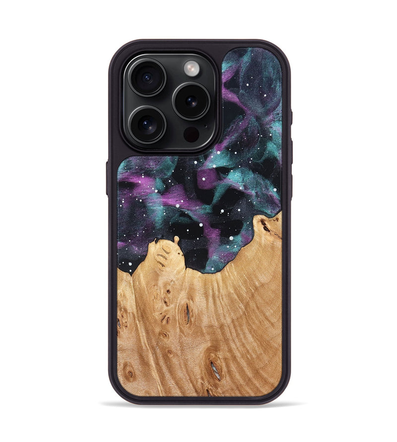 iPhone 15 Pro Wood Phone Case - Azari (Cosmos, 823115)