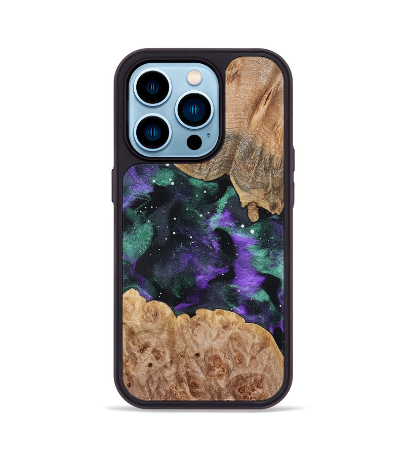 iPhone 14 Pro Wood Phone Case - Jaylynn (Cosmos, 823117)