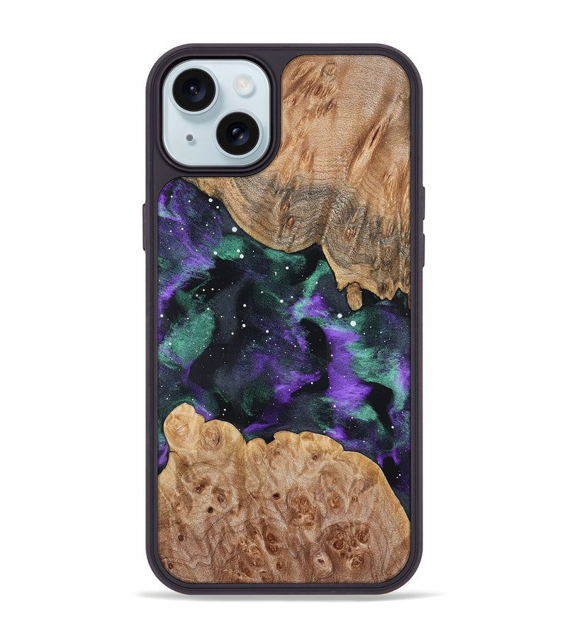 iPhone 15 Plus Wood Phone Case - Jaylynn (Cosmos, 823117)