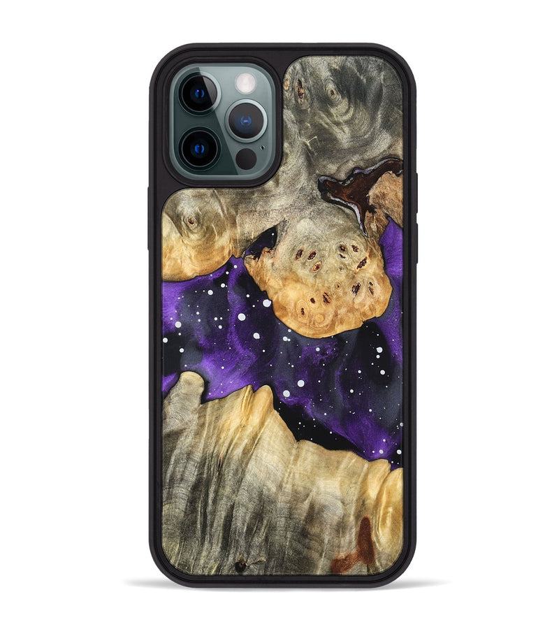 iPhone 12 Pro Max Wood Phone Case - Vickey (Cosmos, 823119)