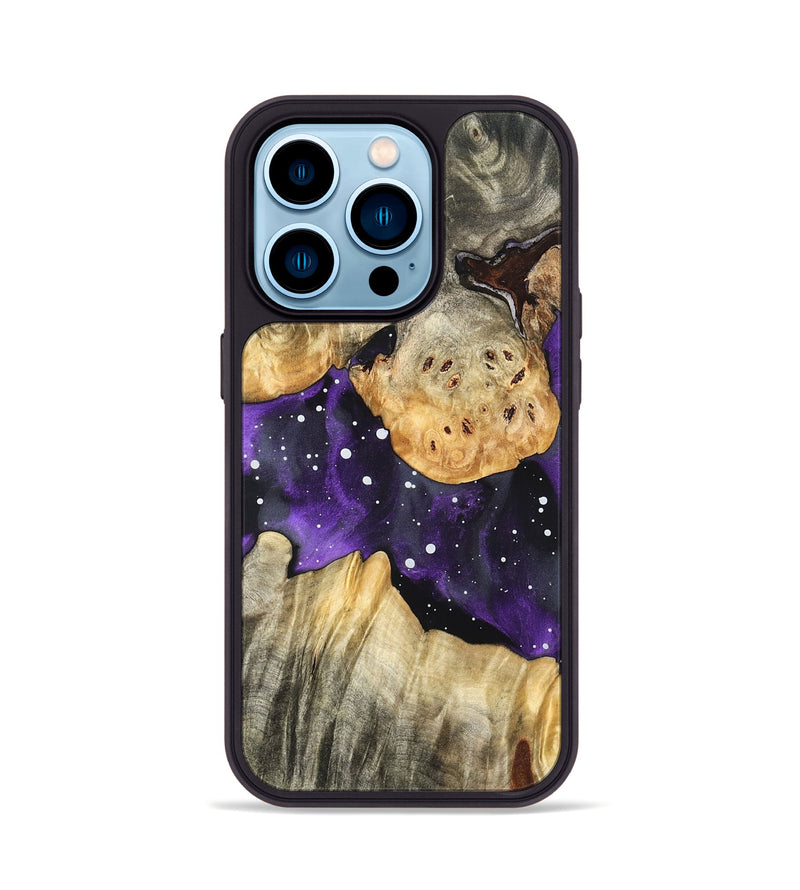iPhone 14 Pro Wood Phone Case - Vickey (Cosmos, 823119)