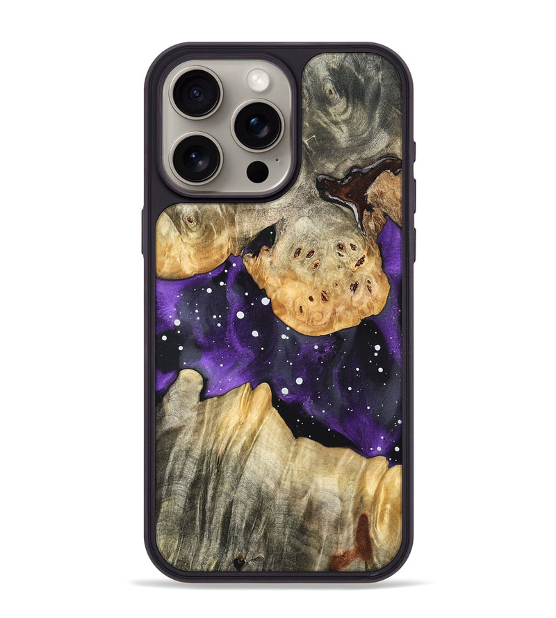 iPhone 15 Pro Max Wood Phone Case - Vickey (Cosmos, 823119)