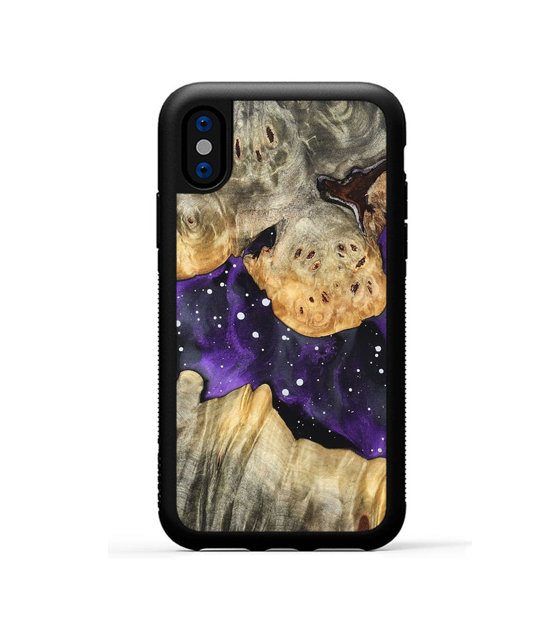 iPhone Xs Wood Phone Case - Vickey (Cosmos, 823119)