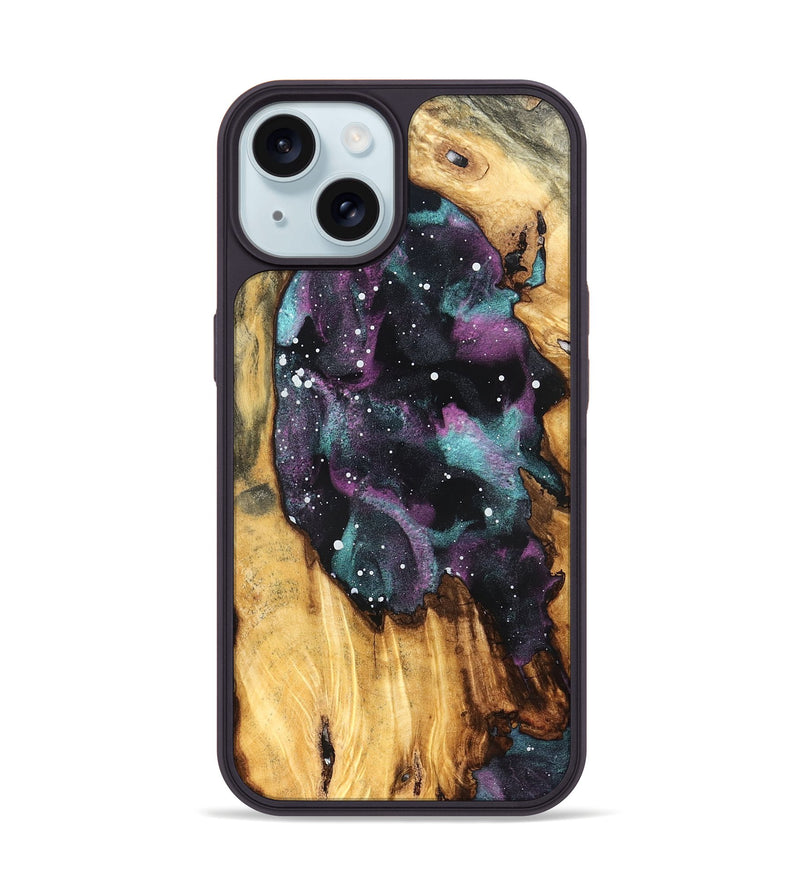 iPhone 15 Wood Phone Case - Arlen (Cosmos, 823120)