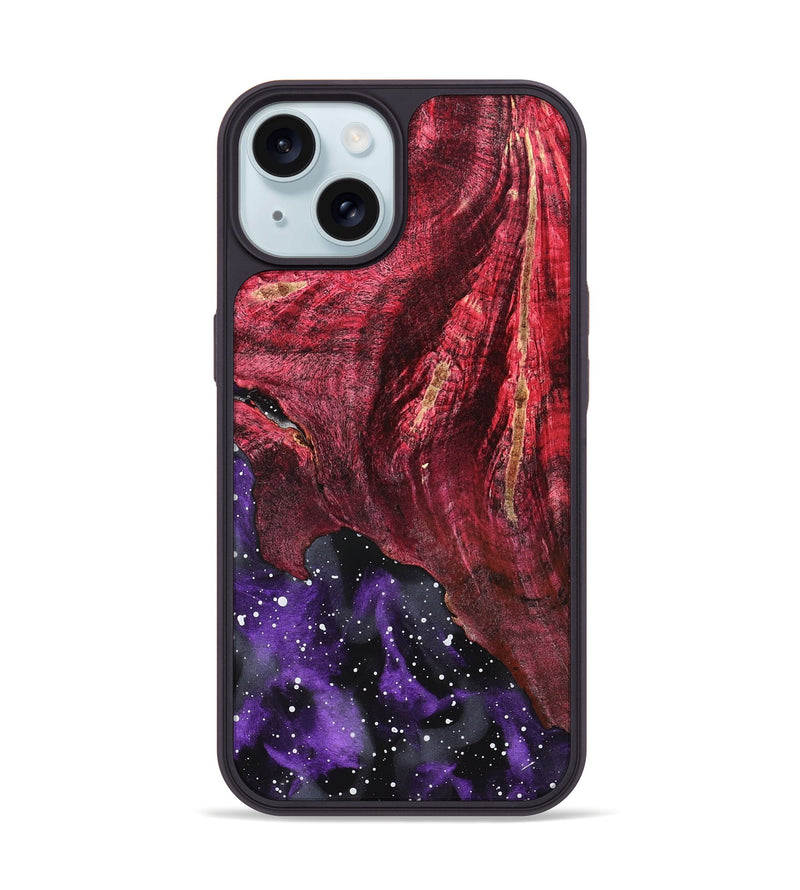 iPhone 15 Wood Phone Case - Micaela (Cosmos, 823125)