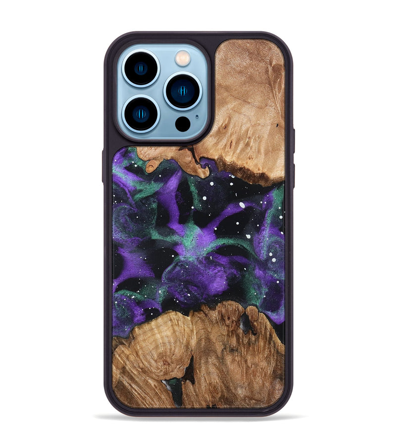 iPhone 14 Pro Max Wood Phone Case - Journi (Cosmos, 823126)