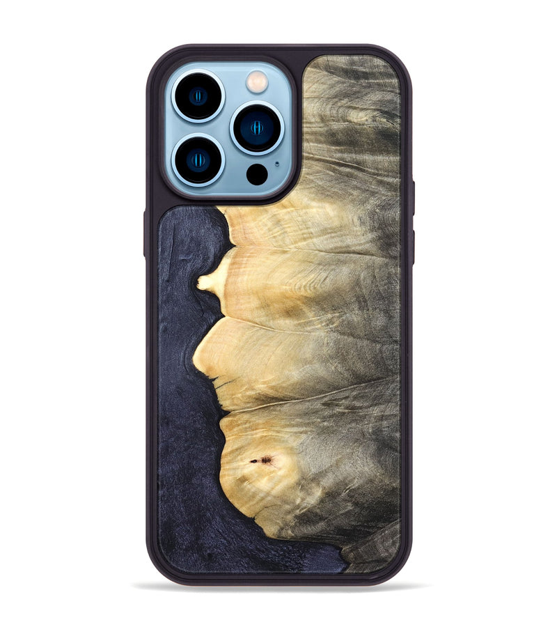 iPhone 14 Pro Max Wood Phone Case - Kahlil (Wood Burl, 823130)