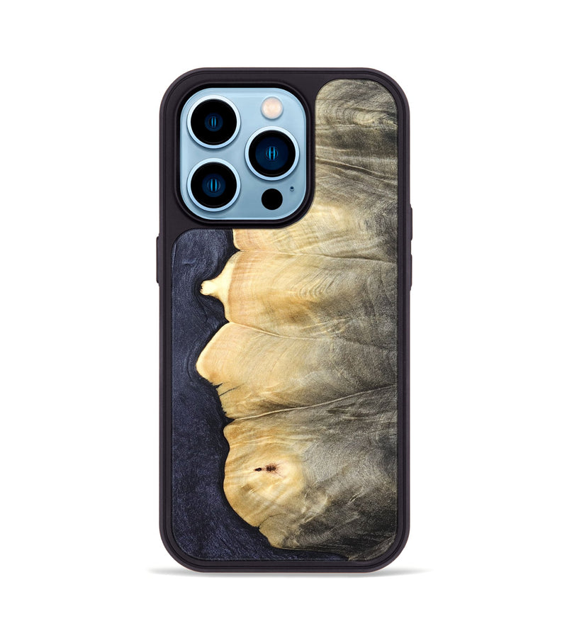 iPhone 14 Pro Wood Phone Case - Kahlil (Wood Burl, 823130)